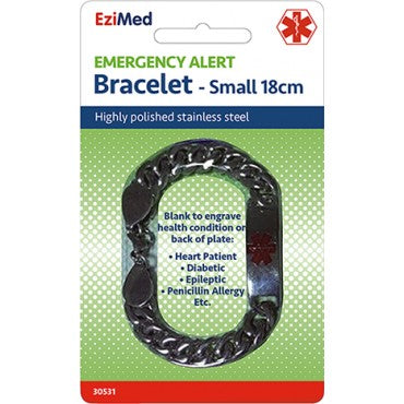 Emergency Alert Bracelet - Small 18cm