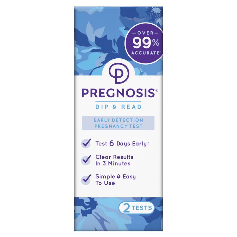 Pregnosis Early Detection Dip & Read 2 Tests