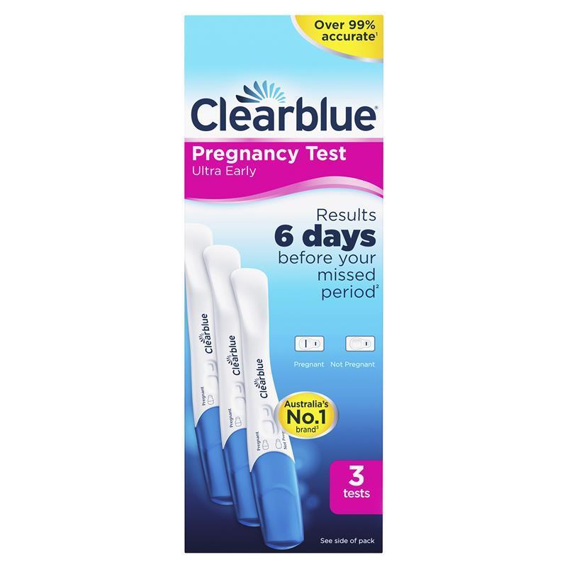 Clearblue Pregnancy Test Early Detection 3 Pack