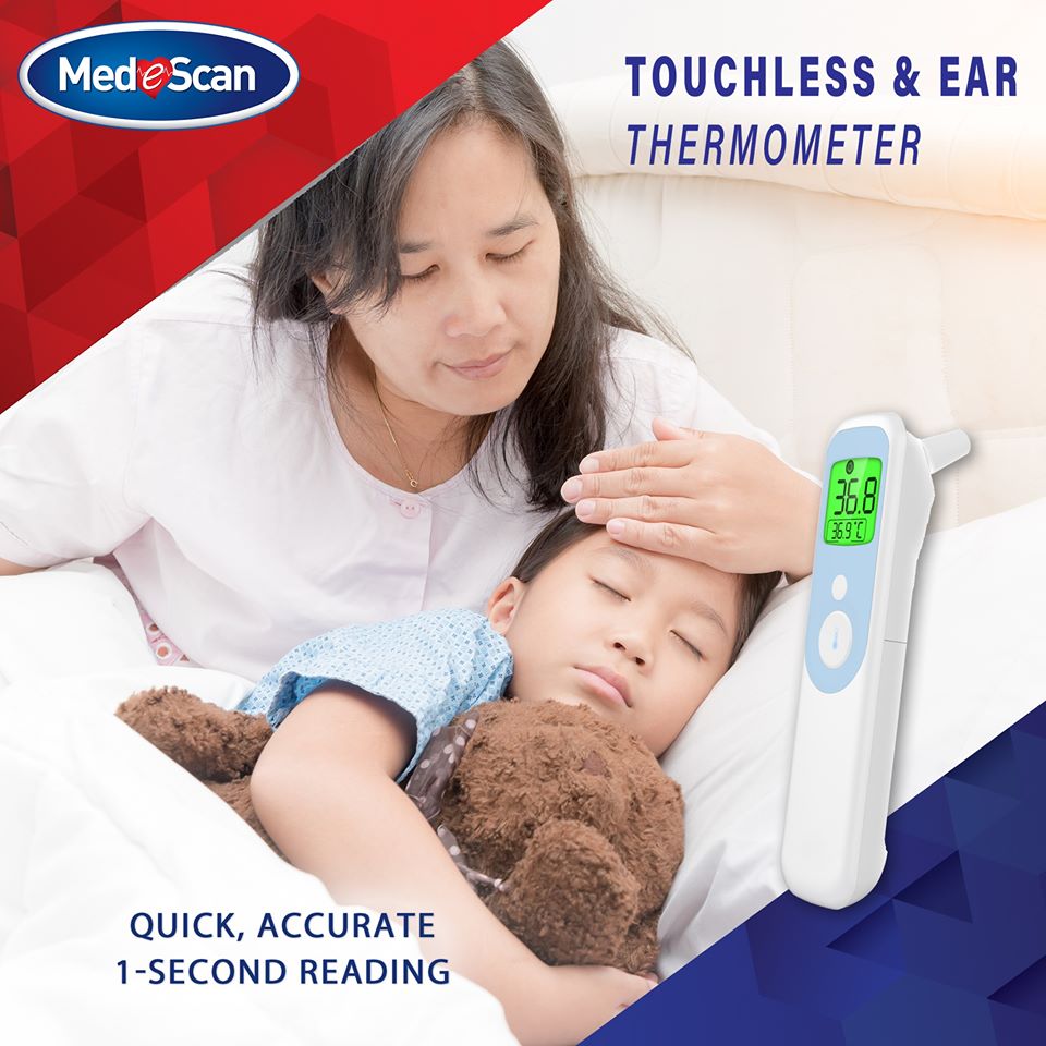 Medescan 2 in 1 Touchless & Ear Thermometer