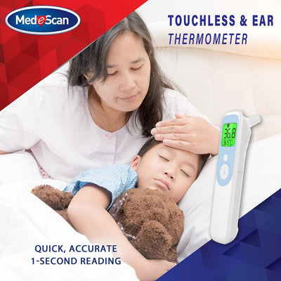 Medescan 2 合 1 非接触式耳温计
