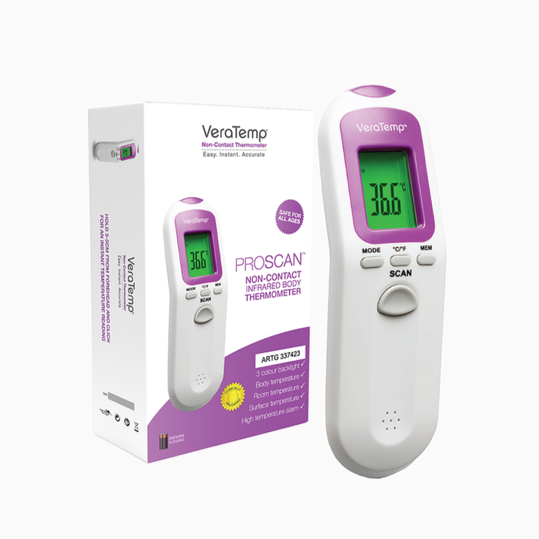 VeraTemp Non-Contact Thermometer Infrared LCD IR