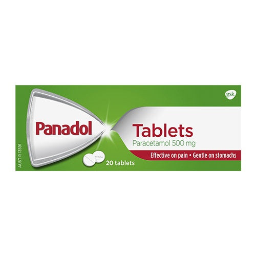 Panadol 止痛片 20 片