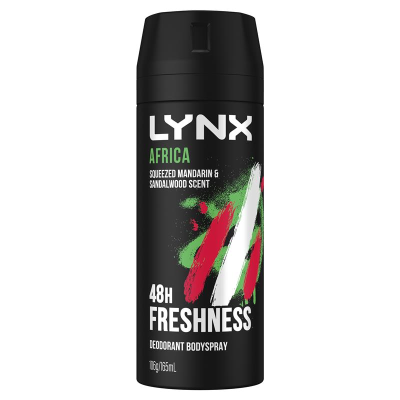 Lynx Deodorant Africa 165ml