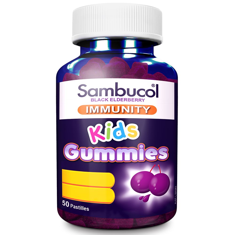 Sambucol Kids Immunity Gummies 50 Gummies