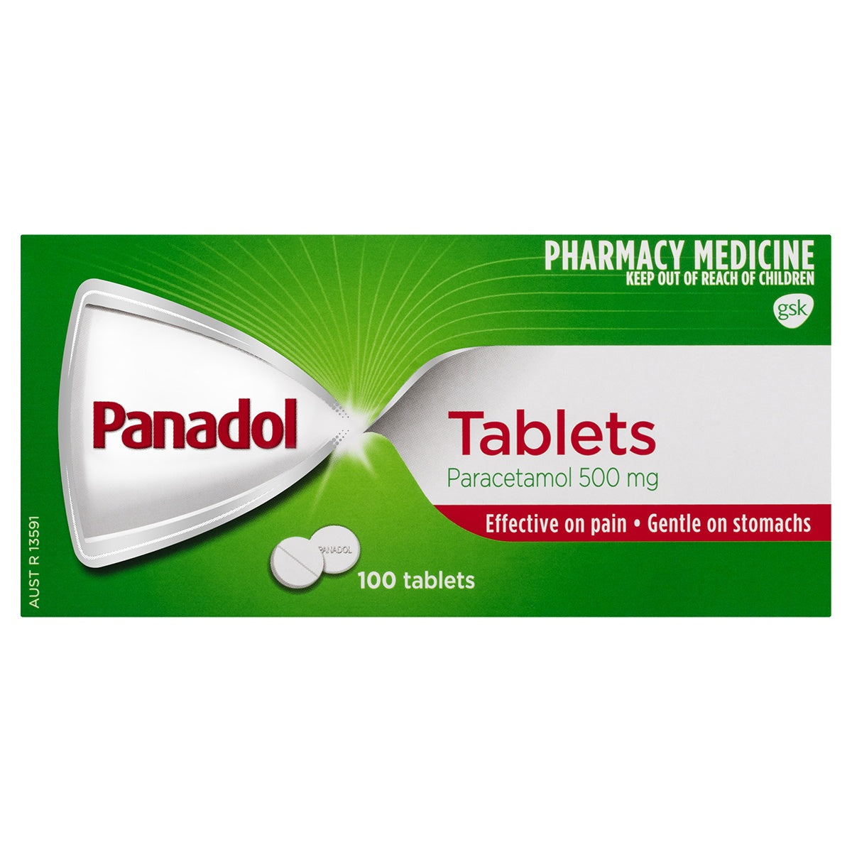 Panadol Pain Relief 100 Tablets