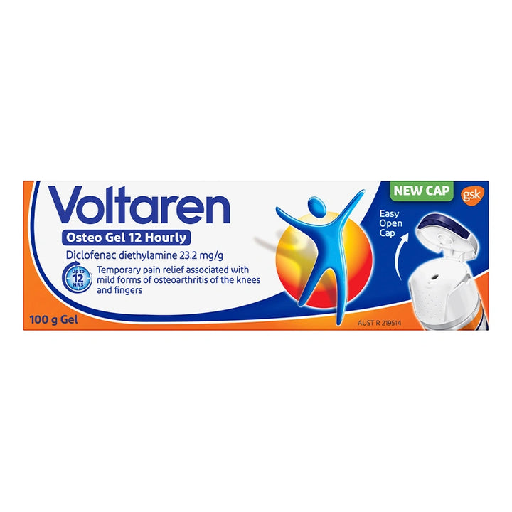 Voltaren Pain Relief Gel 12 Hourly 100g