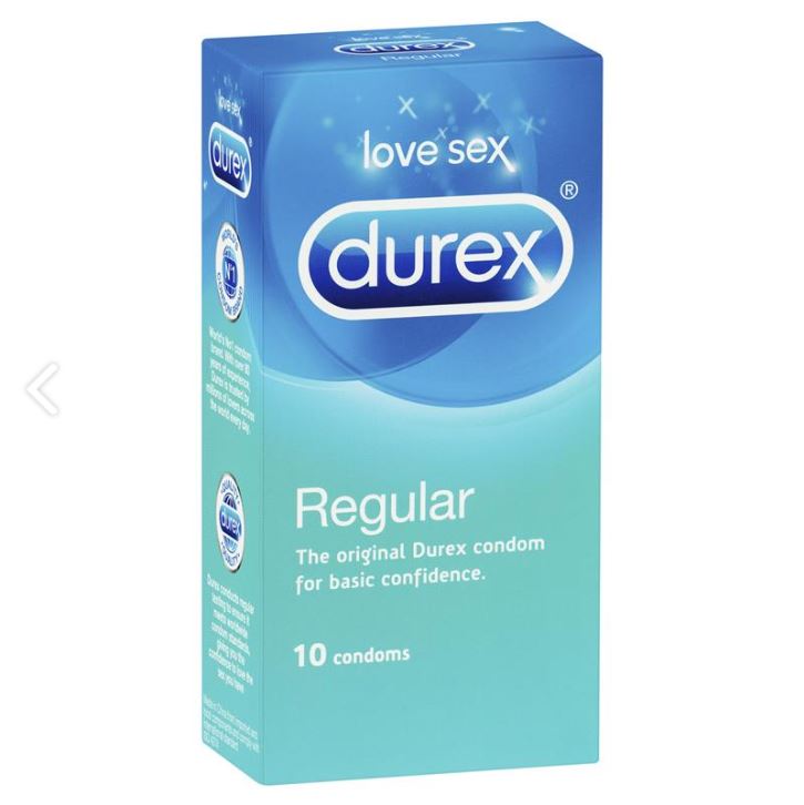 Durex Regular Condoms Original 10 Pack