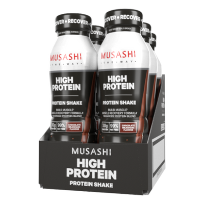 Musashi 高蛋白奶昔 375ml 巧克力味