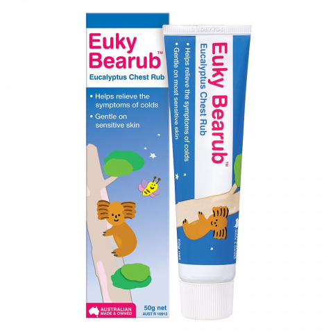 Euky Bearub 桉树胸部磨砂膏 50g