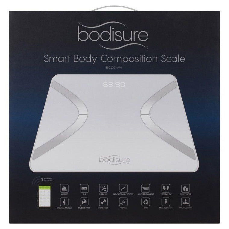 BodiSure BBC100 Smart Body Composition Scale White