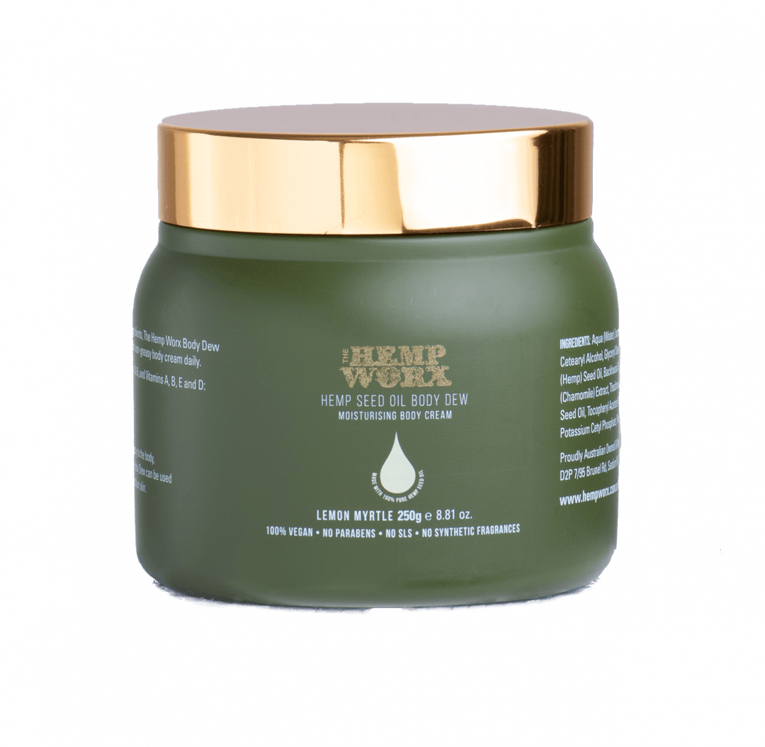 The Hemp Worx Body Dew – 柠檬桃金娘 250g