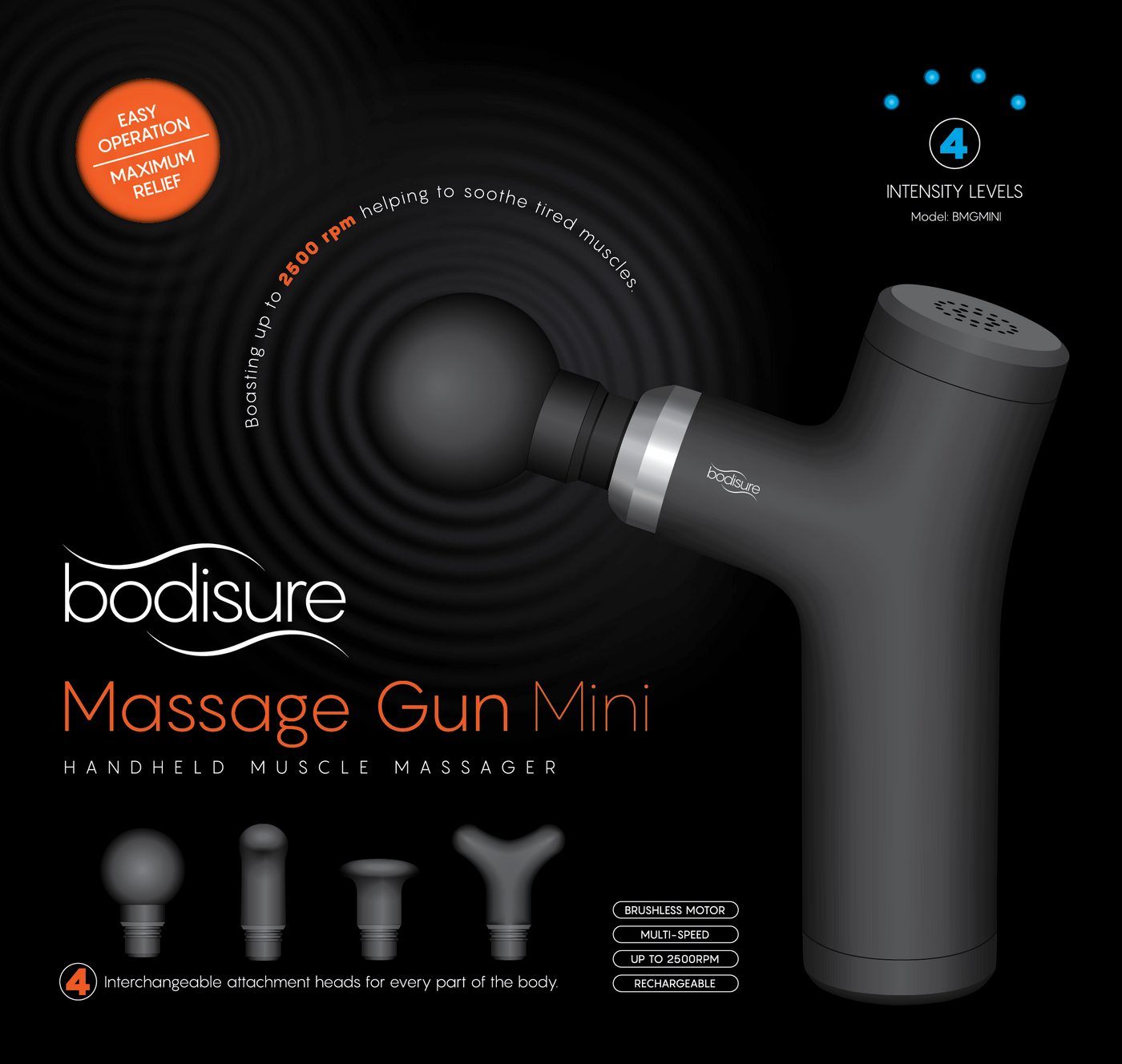 BodiSure Handheld Muscle Massage Gun Mini