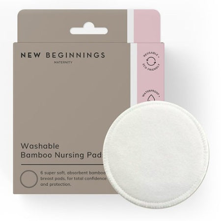 New Beginnings Washable Breast Pads 6s
