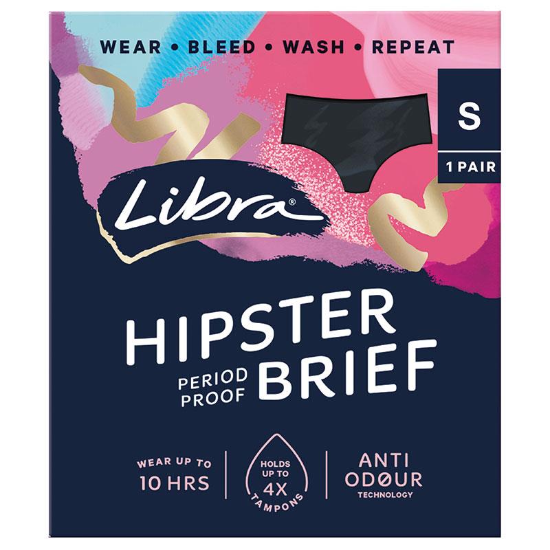 Libra Hipster Period Proof Underwear Small