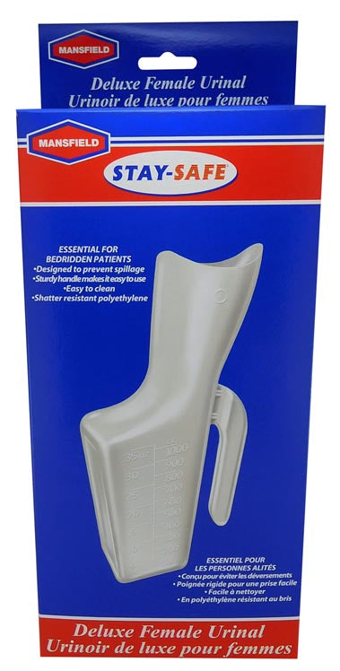 Mansfield Stay-safe Deluxe Female Urinal