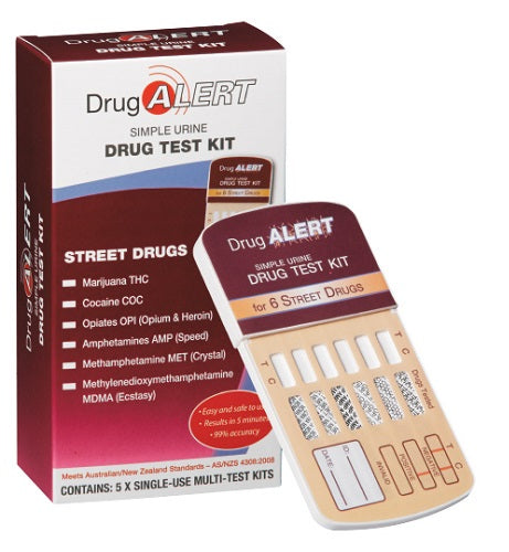Drug Alert Street Drugs 药物测试套件 5 项测试