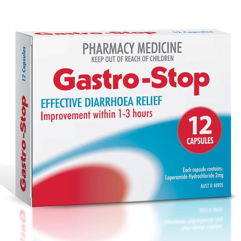 Gastro-Stop 2mg 12 Capsules