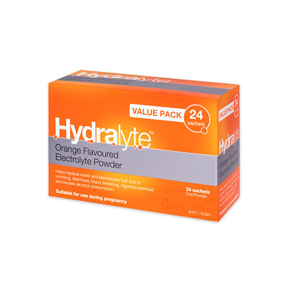 Hydralyte 小袋超值装 4.9gx 24（橙色）