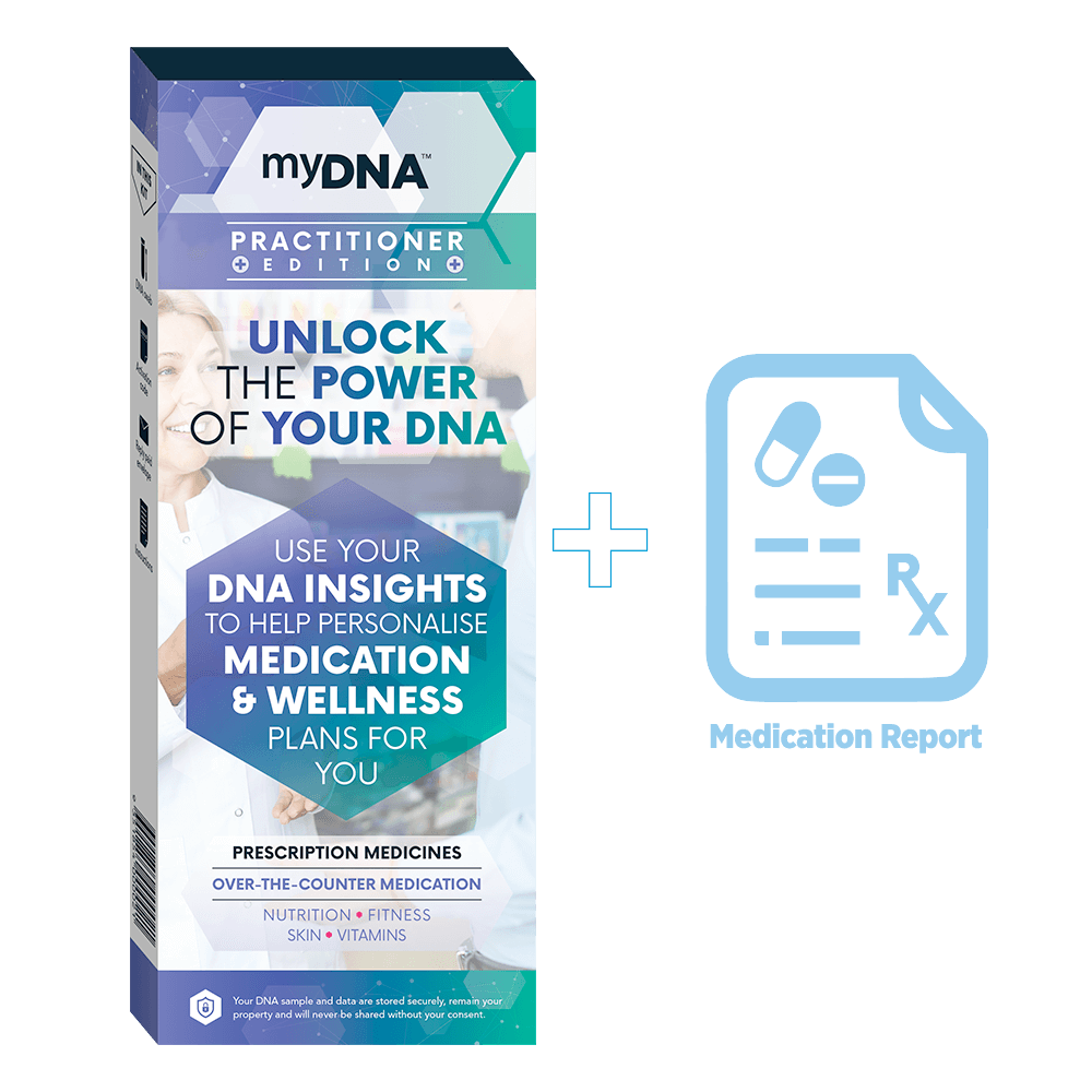 myDNA Practitioner Pack (with medication report)