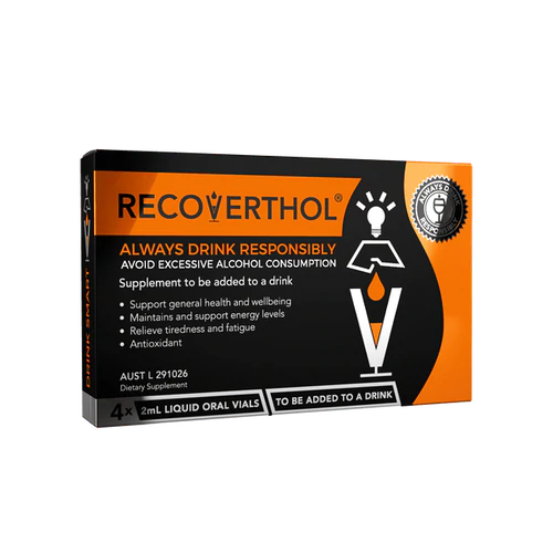 Recoverthol 1 包 Drink Smart（4 瓶）